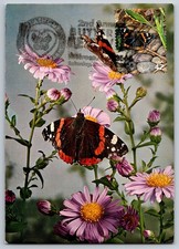 4352j Great Lakes Dunes Rear Admiral Butterfly Maxi Card w/Pict Butterfly Cancel