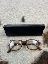 Vintage ROMCO Eyeglass Frames Brown 4 1/2 5 3/4 Retro Style