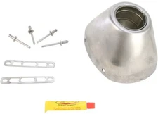 FMF End Cap Kit for Factory 4.1RCT - Stainless Steel Motorcycle ATV/UTV 040641