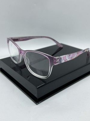 Vera Bradley Adaline Readers +2.50 Aloha Blooms (ALB) Purple Floral Glasses