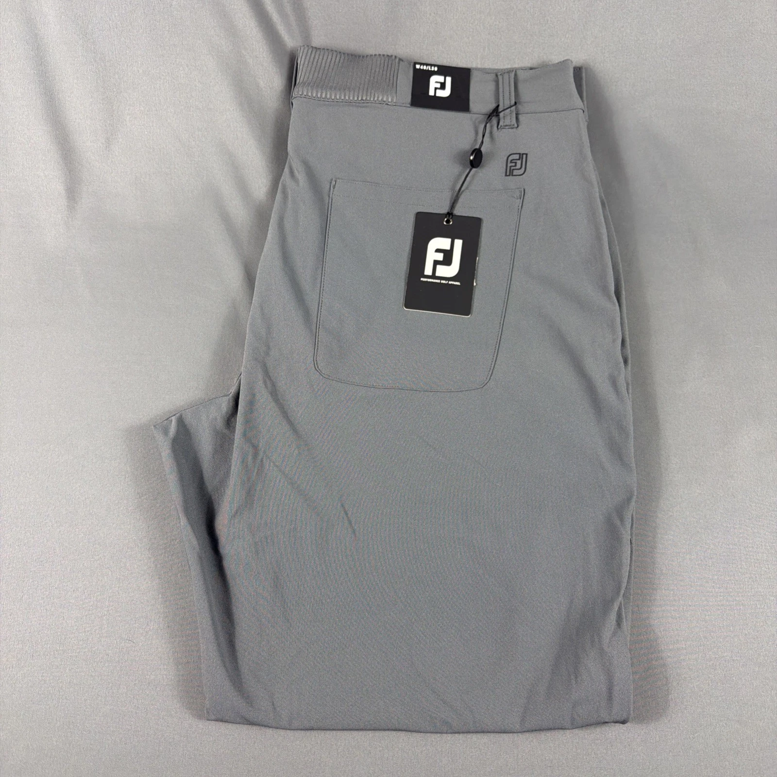 FootJoy Golf Pants Joggers HYPR 40 x 30 Lava Smoke Polyester NWT MSRP $140