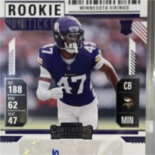 Panini Contenders Dwight McGlothern Rookie Ticket Auto #1 Vikings NFL 2024