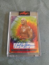 2024 Leaf Electrum Crystallography Rainbow Hulk Hogan Auto Autograph Card #d 2/8