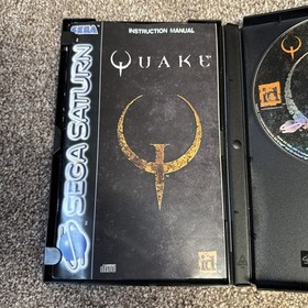 Sega Saturn Quake - PAL - Complete With Manual