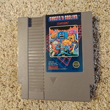 Ghosts 'n Goblins NES (Nintendo NES, 1986) Cartridge Only - Authentic 5 Screw