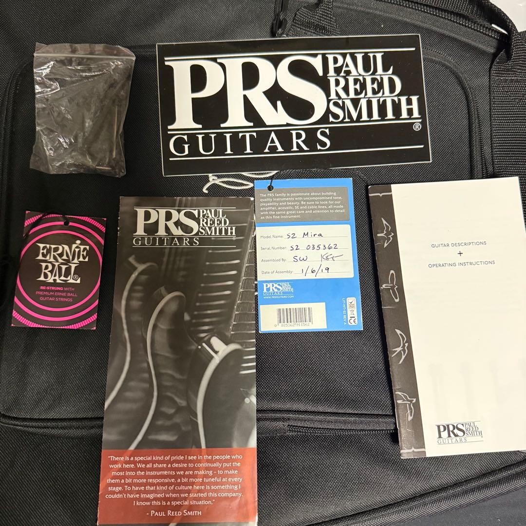 PRS S2 Mira Tobacco Sunburst 2018 Safe Packing! | eBay