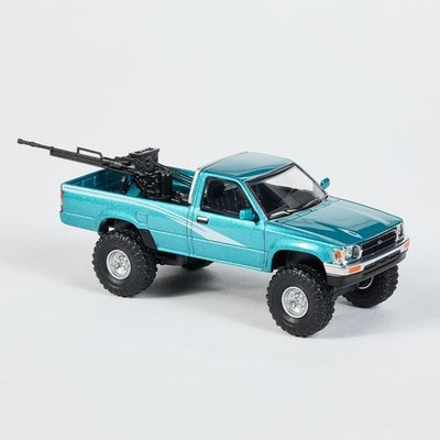 Miniature Toyota Hilux RN80 1995 Bleue - 1:64 - Métal - Modèle De Collection Masdi - Neuf