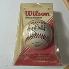 George Brett Kansas City Royals Signed Autographed Wilson Baseball Dura-Lon