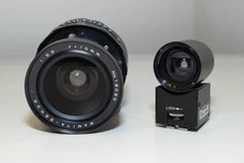 Mamiya Sekor 75mm f5.6 P Universal Press Lens w/Viewfinder