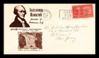 Dr Jim Stamps Alexander Hamilton 200th Birthday Anniversary First Day Cover