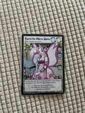 Fyora the Faerie Queen - Neopets Trading Card 2003 8/234 - Rare Holo - Hero Card