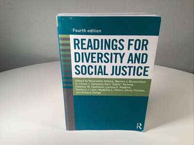 Readings for Diversity and Social Justice 4th Edition Paperback 2018 Textbook