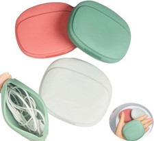 Silicone Headphone Organizer - Data Cable Storage Case - Mini Key Box - 3PCS