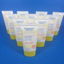 Sunscreen SPF50 Seaweed Bath Co Invisible Mineral 1.7oz Lot of 10 