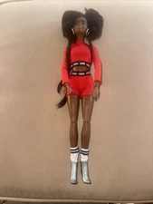 Barbie Extra Fashion Doll #1 AA Afro Hairstyle with Braids