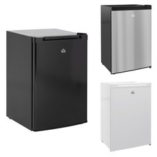 HOMCOM Upright Freezer 3 Cu Ft Mini Freezer w/Reversible Single Door