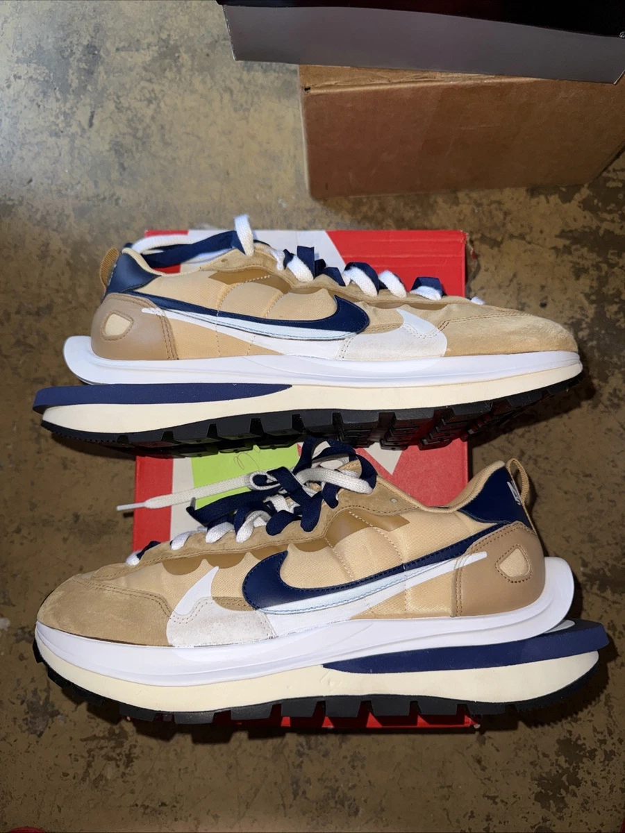 Size 11.5M/13W - Nike Vaporwaffle sacai Sesame Blue Void DD1875