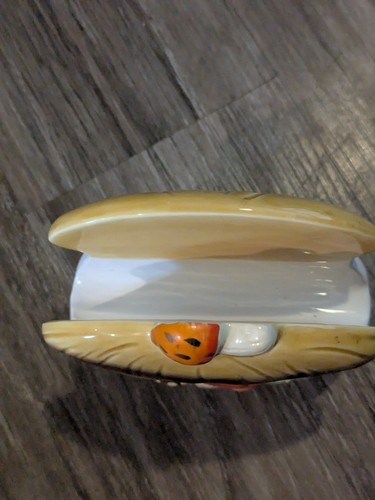 Vintage 1970's Merry Mushroom Napkin Holder Sears Roebuck Japan Home Table Decor - Picture 7 of 17