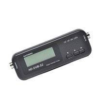 USB 2.0 Satellite Meter Satellite TV Receiver Tool (Black)