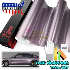 ESSMO PET Super Gloss Metallic Luminous Violet Vehicle Vinyl Wrap Decal Paint
