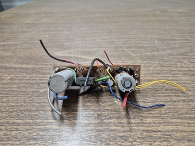 Vintage KLH Model Seventy-Two AM/FM Stereo Receiver Control Board 