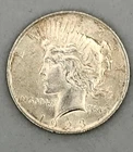 1923 Peace Dollar US $1 Coin 90% Silver In Airtight Plastic Case