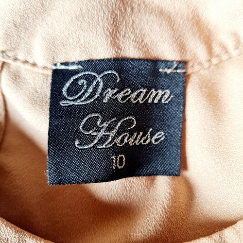 Dream House Women's Polyester Blouse Size 10 Good Condition - Picture 7 of 7