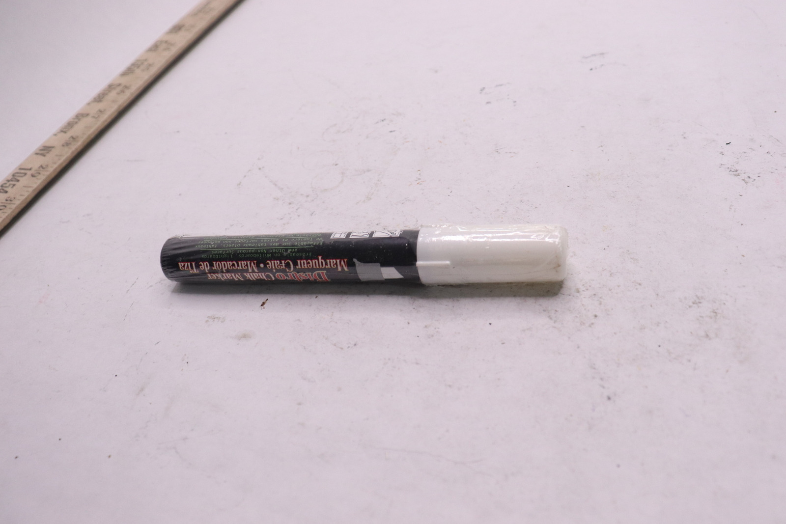 Marvy Uchida Bistro Chalk Marker Chisel White 483-S