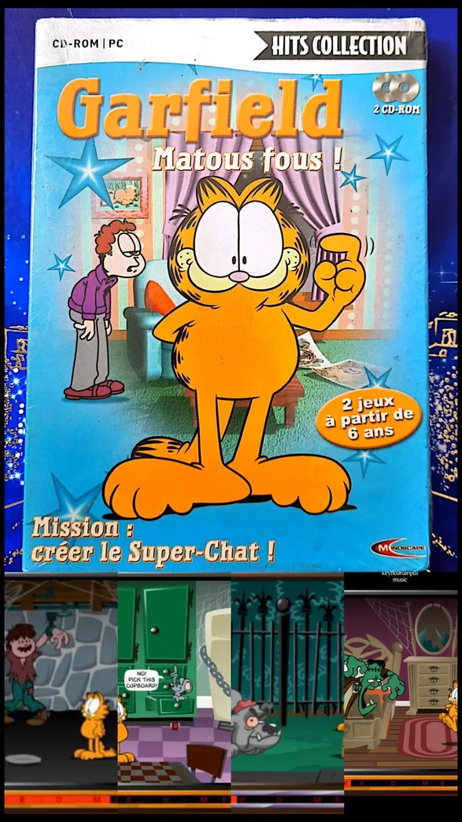 Jogo de PC antigo Garfield 3 - Vinted