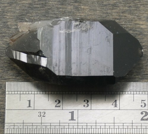 Black Smoky Elestial Quartz CRYSTALS Arkansas Double Terminated Grounding Stones - Picture 57 of 93