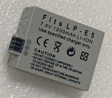 Battery 1200mAh Type LP-E5 for Canon EOS 1000D