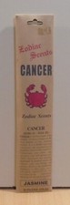 ZODIAC SCENTS CANCER ADVERTISIGN INCENSE STICKS JASMINE PACK