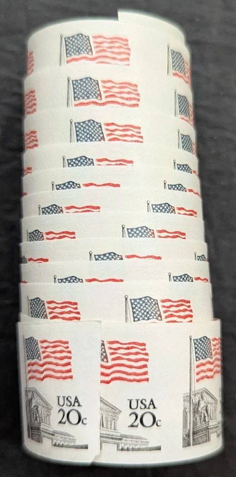 EDW1949SELL : USA 1981 Scott #1895. 31 pairs from partial roll. VF MNH. Cat - Image 2 of 2