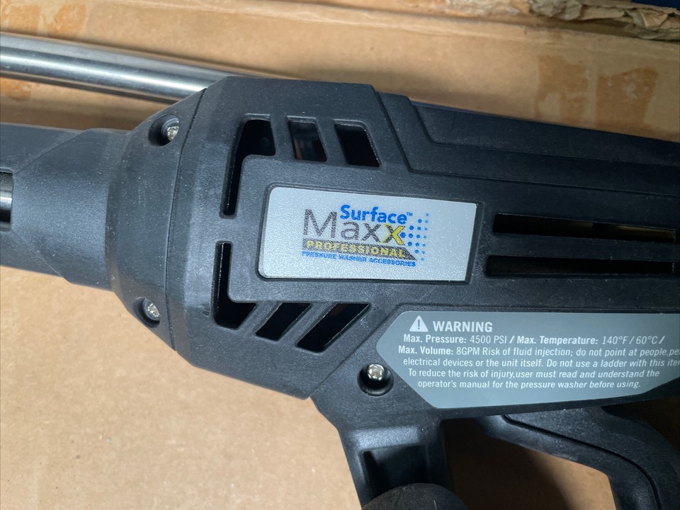 Surface Maxx Pressure Washer Spray Gun 4500max PSI ,Replacement Wand eBay