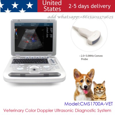 VET Digital Laptop Color Doppler Ultrasonic Diagnostic System,Abdominal probe