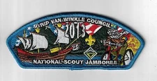 2013 National Jamboree JSP Rip Van Winkle Council BLUE Bdr. [ELL-1062]