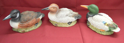 Vintage Loon Figurine Trio
