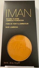 IMAN COSMETICS Second to None Luminous Foundation 0.35 oz Shade Clay 3
