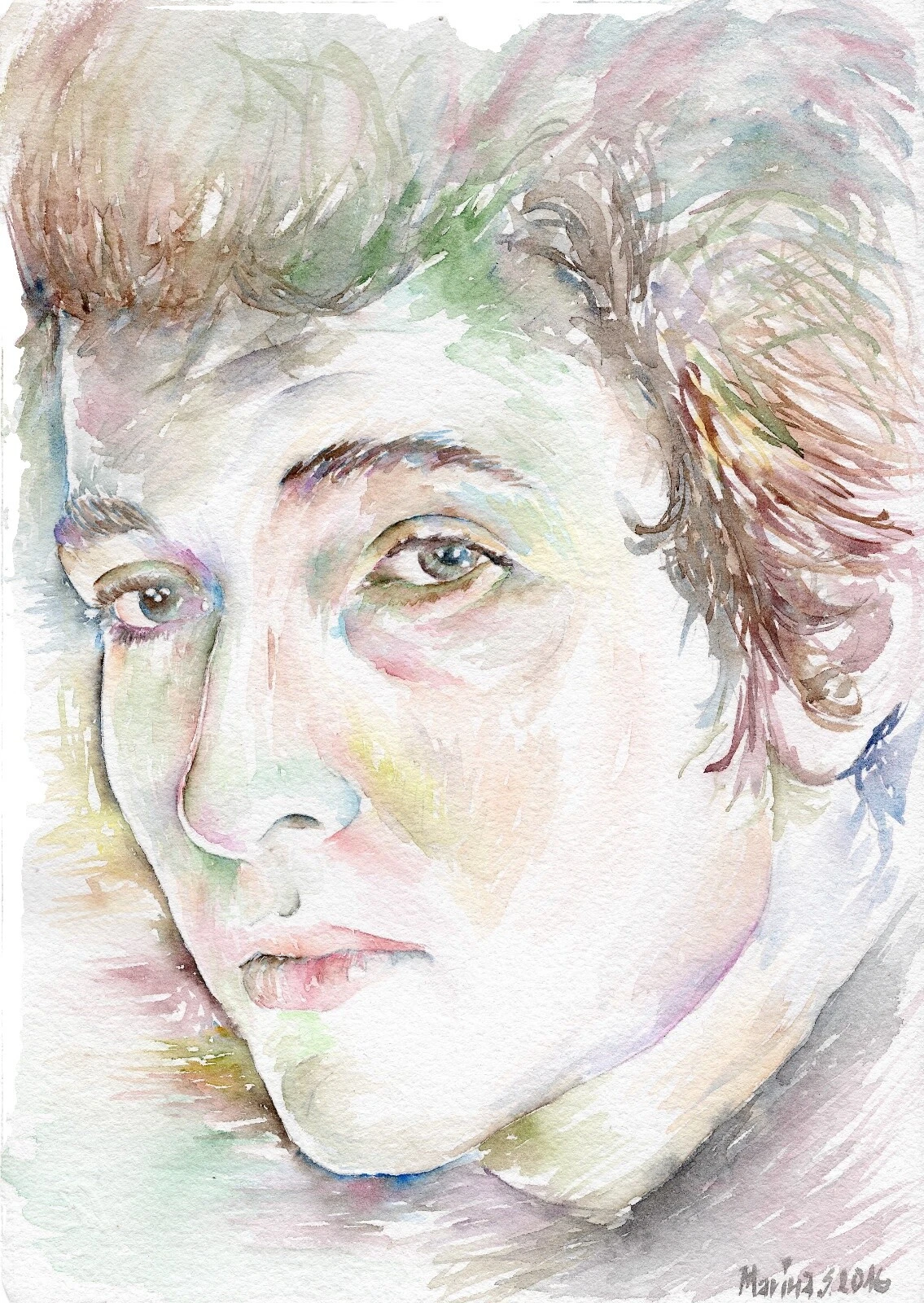 Bob DYLAN pinturas de Arte de Papel