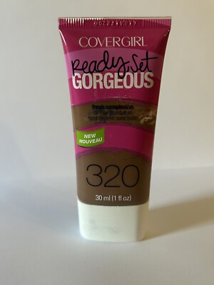 NEW Covergirl Ready Set Gorgeous Oil-Free Foundation SHADE: 320 Soft Sable