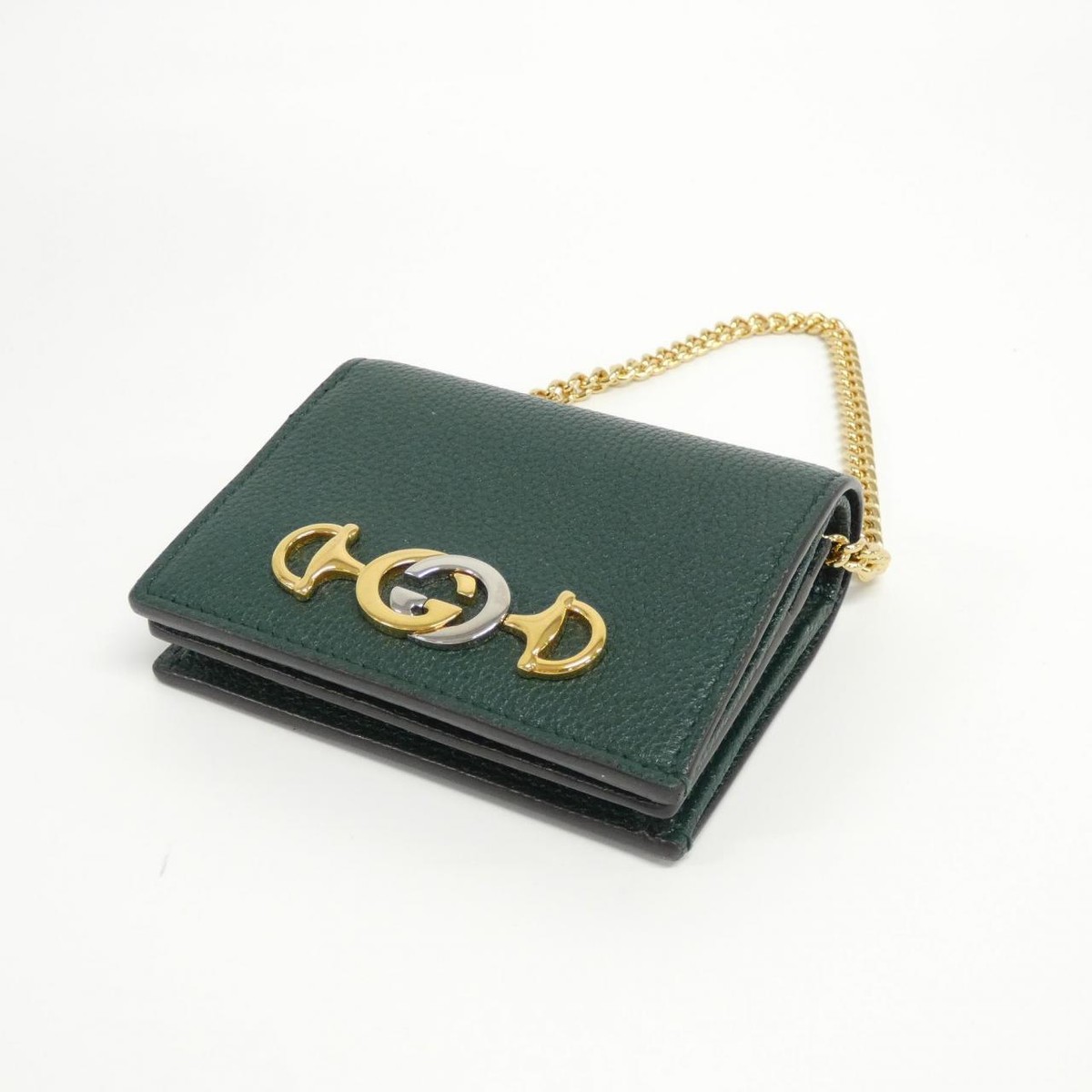 Authentic GUCCI GUCCI ZUMI 570660 1B90X Wallet #260-006-614
