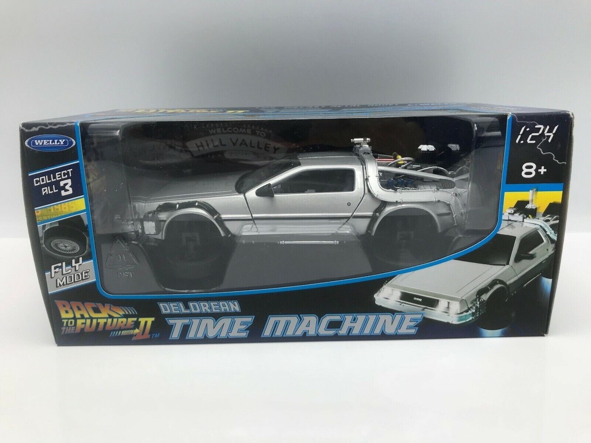 ■1/64【FUTURE　THEME　 SERIES　02】LED2COLOR Back to The Future II Delorean Flying Version Scale 1 24
