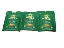 Halls Defense Assorted Citrus ECONOMY PACK Immune System Support 🔥 42 Drops 🔥