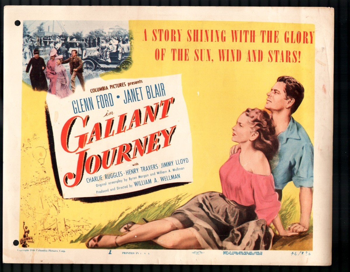 Gallant Journey 11"x14" Lobby Card #1 Glenn Ford Janet Blair | eBay
