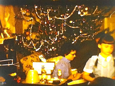 Vintage 8mm Film Reel 7 Mins 1960s Christmas Morning Various Americana
