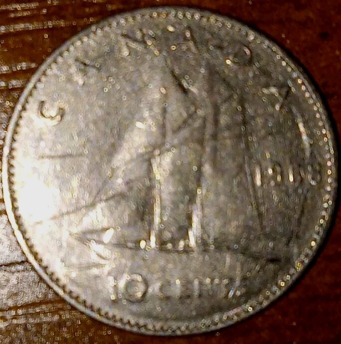 1958 Canadian Silver Dime - Canada 10 Cent Silver Coin | eBay