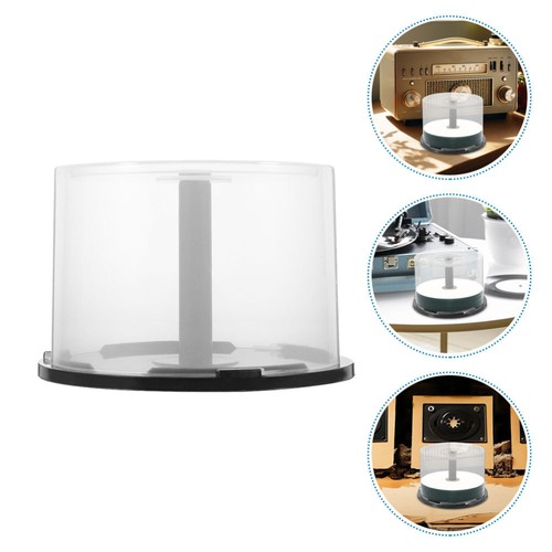 4 Pcs CD Storage Bin Dvd Box Clear Frame Display Case Holder for Car - Afbeelding 7 van 12