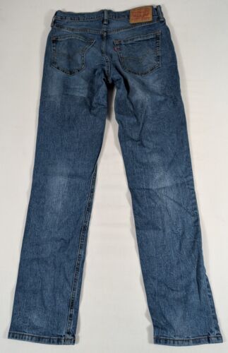 Levi's 541 Denim Men's Jeans 30x34 Regular Fit Blue W30 L34 Zip Fly - Picture 3 of 22