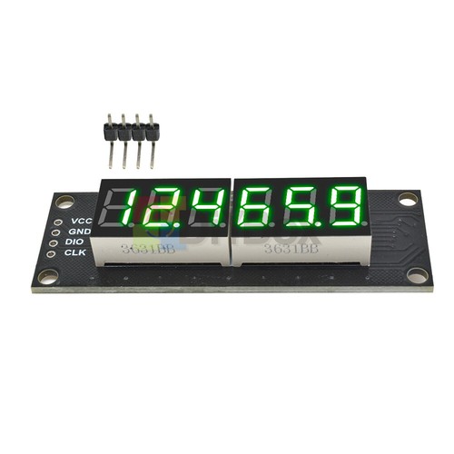 TM1637 0.36inch 6-Digit 7-Segment Digital LED Display Tube Module 0.36" 5 Colors - Picture 28 of 36