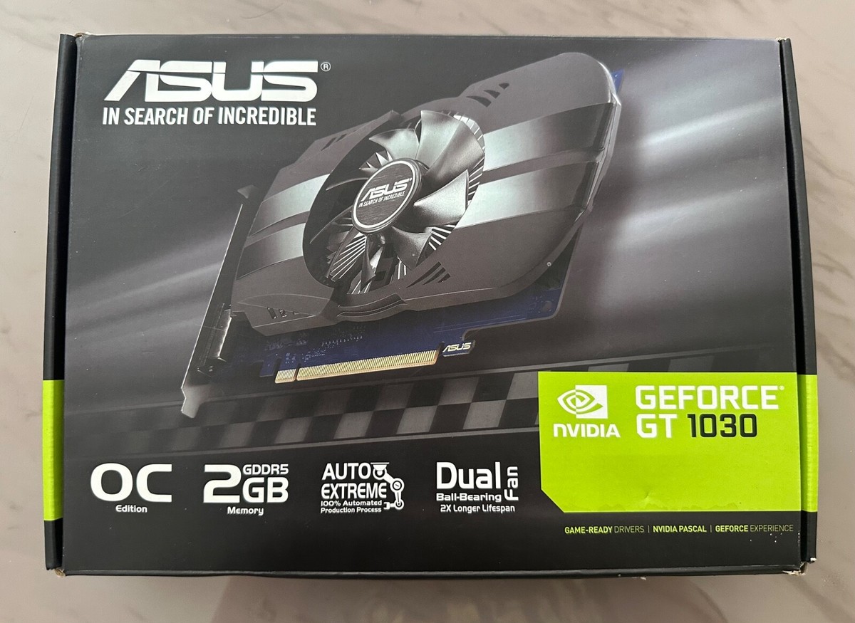 Asus Geforce Nvidia Graphics Card Gt 1030 Asus Gt 1030 Memory